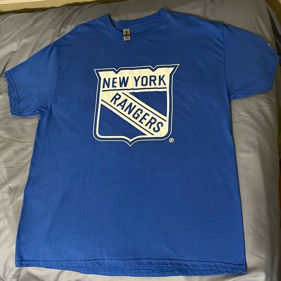 ALL 4 NEW York Rangers items 90th Anniversary Hat, Knapsack & T-Shirts 2022-2025 - Picture 9 of 11